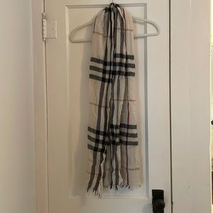 REAL Burberry Scarf